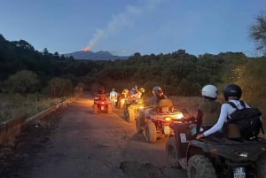 Catania To timers tur på firhjuling på Etna med guide