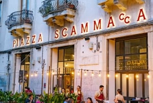 Catane : Dégustation de vins volcaniques dans un marché métropolitain