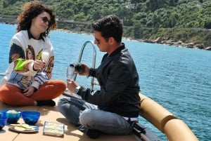 Cefalù: båtresa med bad, aperitif och snorkling