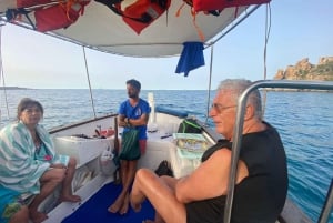 Cefalù: boat ride with swimming and aperitif and snorkeling