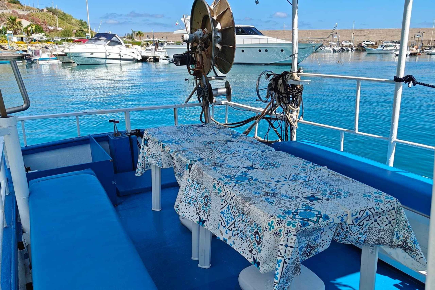 Cefalù: båttur med fiske, kusttur och lunch ombord med fångsten