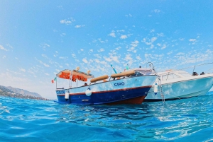 Cefalù: Escursioni in barca coast to coast con bagno snorkeling e aperitivo