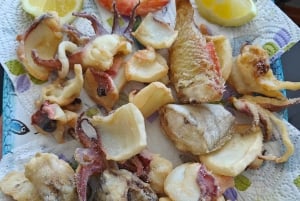 Cefalù: boat trip with fishing, coastal tour, and lunch on board with the catch