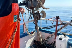 Cefalù: boat trip with fishing, coastal tour, and lunch on board with the catch