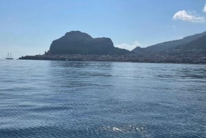Cefalù: boat trip with fishing, coastal tour, and lunch on board with the catch
