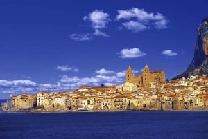 Cefalù: boat trip with fishing, coastal tour, and lunch on board with the catch