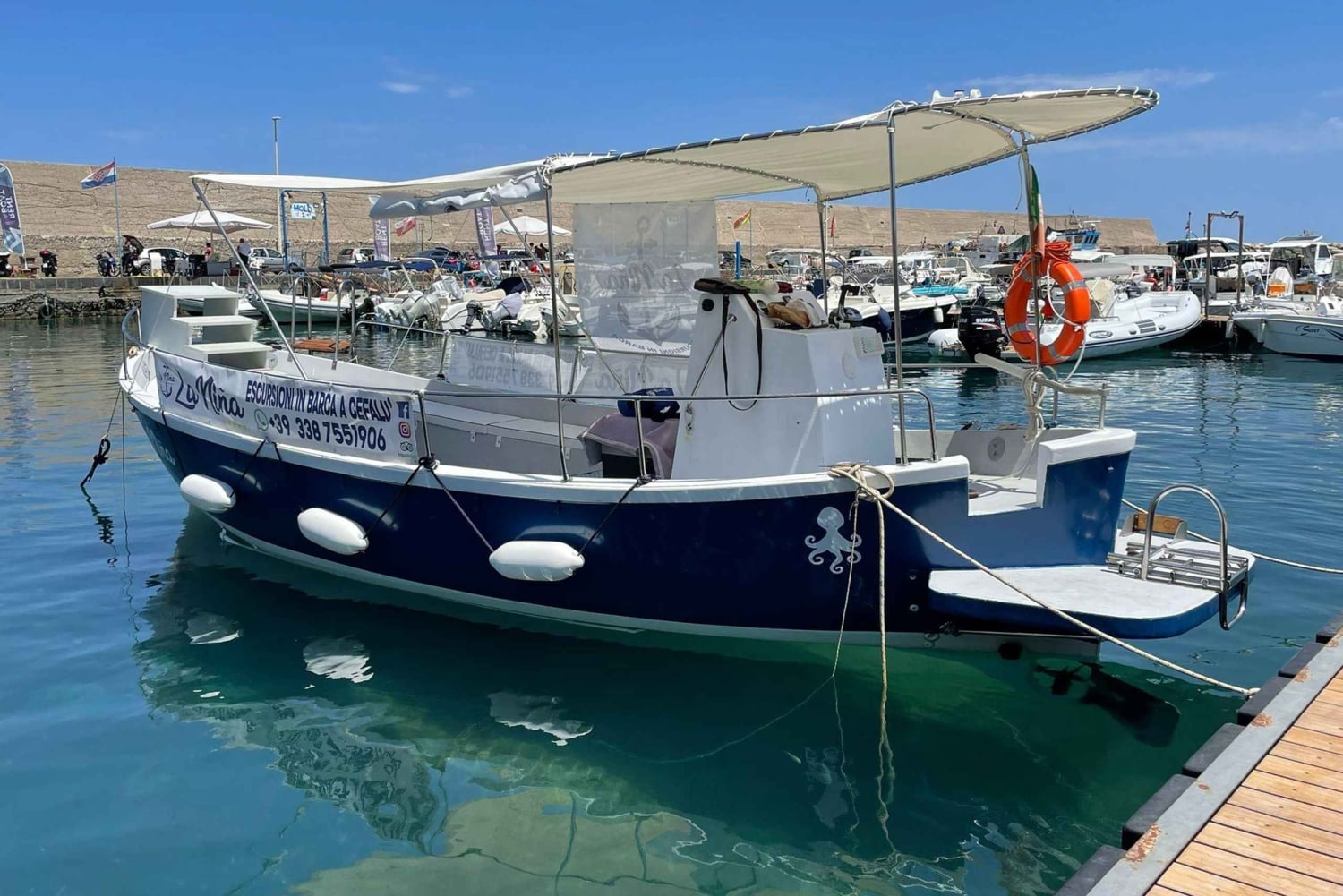 Чефалу: экскурсия на лодке с гидом вдоль побережья