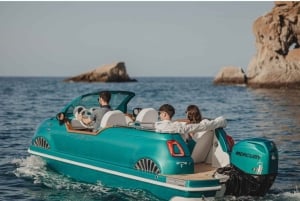 チェファルー500ボート:船内アペリティフ付きエクスクルーシブツアー