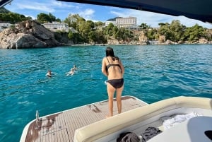 Cefalú: Día en miniyate con almuerzo y aperitivo de barra libre al atardecer