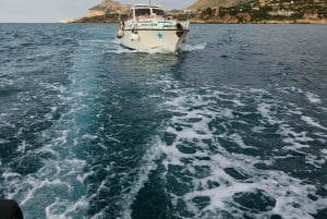 Cefalù: Mini Yacht with Snorkel Stops, Caves and Aperitif