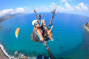 Cefalù: Paragliding Flight with Instructor and GoPro10 Video