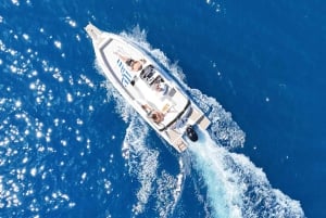 Cefalù: privéboottocht + snorkelen en aperitief (1-8 personen)