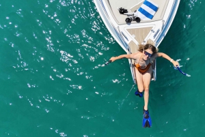 Cefalù: privéboottocht + snorkelen en aperitief (1-8 personen)