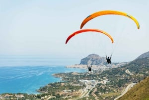Cefalù: Tandem-Gleitschirmflug und GoPro13 Video
