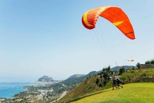 Cefalù: Tandem-Gleitschirmflug und GoPro13 Video