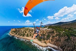 Cefalù: Tandem-Gleitschirmflug und GoPro13 Video