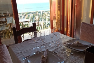 Cooking class we knead the dough with a Sicilian cook