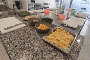 Lekcja gotowania z lunchem lub kolacją