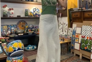 Lag og ta med deg din egen sicilianske keramikk i lava fra Etna