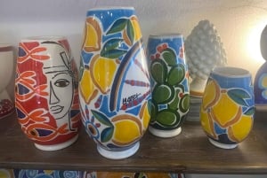 Lag og ta med deg din egen sicilianske keramikk i lava fra Etna