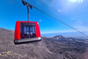 Privata turer i minibuss Monte Etna och Taormina från Siracusa