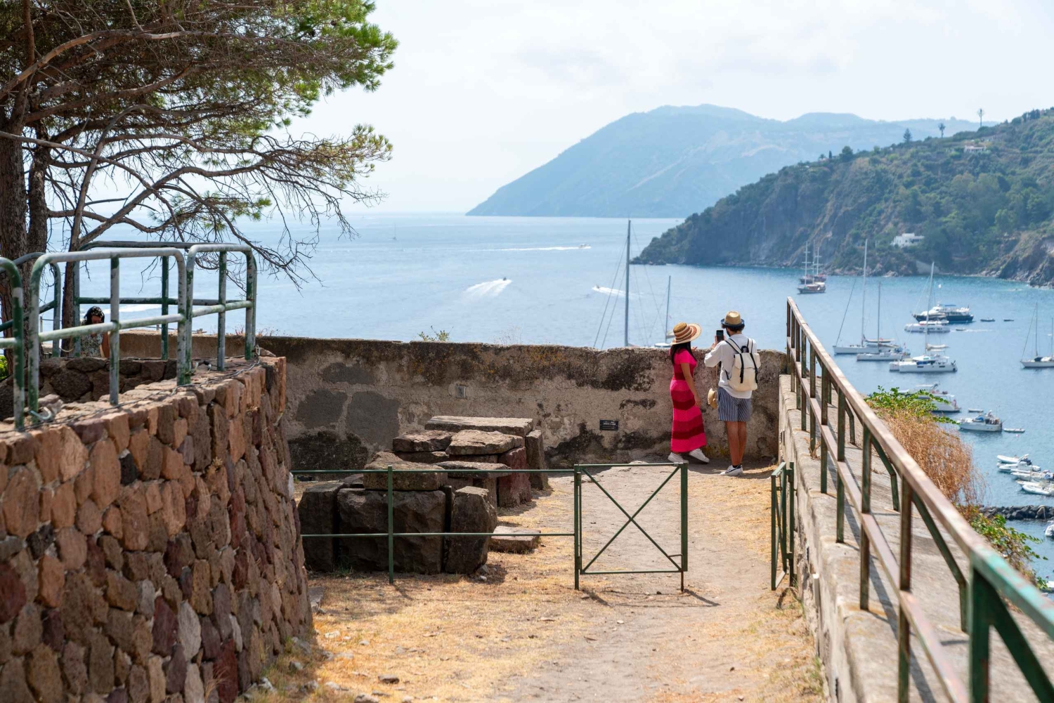 Z Tropei: Vulcano Lipari i wizyta w Sciara di giorno