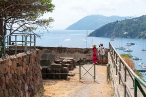 Z Tropei: Vulcano Lipari i wizyta w Sciara di giorno
