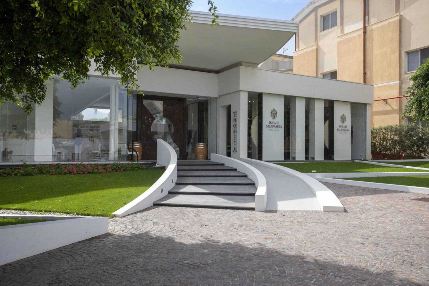 Duca di Salaparuta vingård: Omvisning i hertugens fortreffeligheter