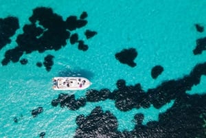 Esperienza in barca alle Egadi: Favignana e Levanzo da Trapani