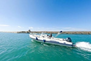 Egadi Islands Day Trip: A day on a rubber dinghy in Trapani, Favignana, and Levanzo