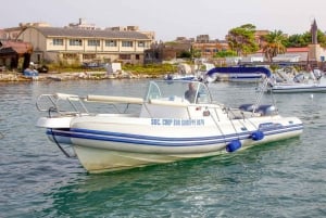Egadi Islands Day Trip: A day on a rubber dinghy in Trapani, Favignana, and Levanzo