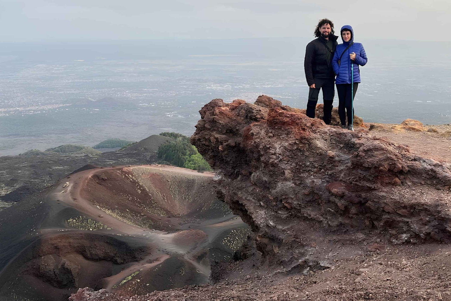 ONTDEK DE ETNA VANUIT CATANIA: makkelijke tour met gratis ophalen