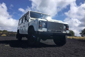 From Catania or Taormina: Mount Etna Guided 4x4 Tour
