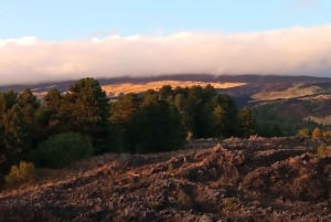 Etna at sunset