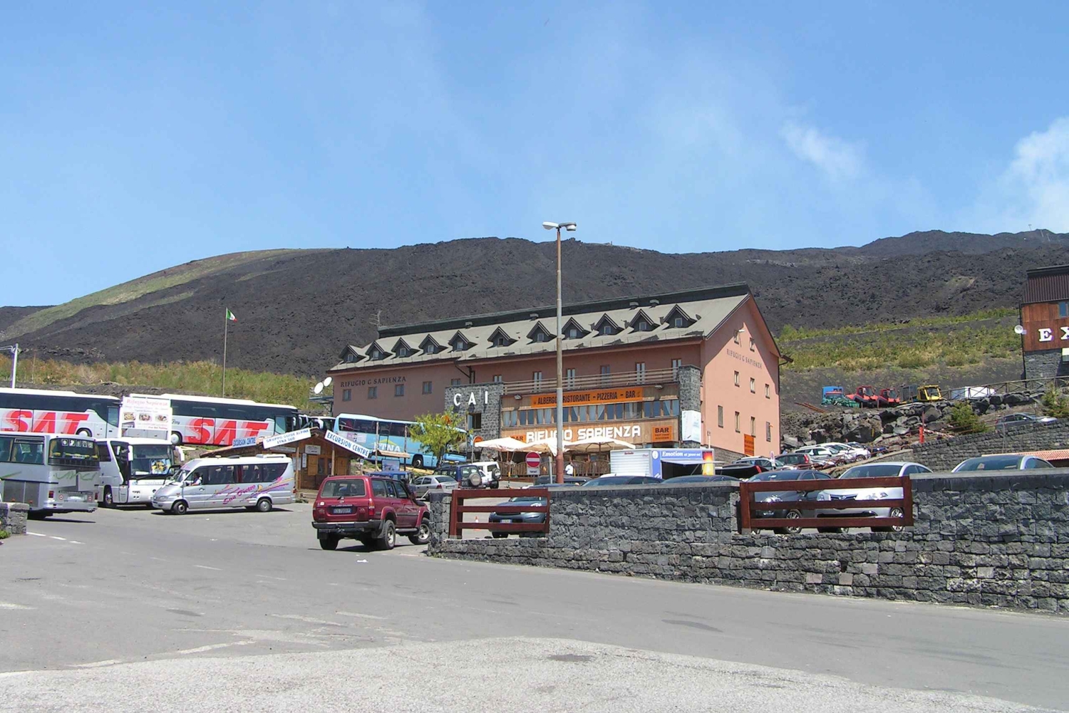Etna grundlæggende tur 1900 meter