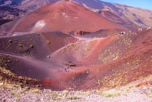 Etna en autobús panorámico, audioguía en 9 idiomas, desde Catania.