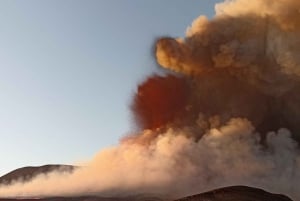 Excursão ao Etna para as crateras do cume 3345m