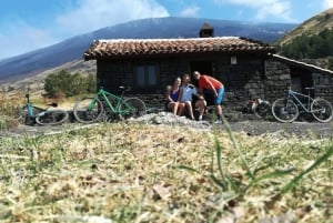 Etna: Halvdagsutflykt med mountainbike på Etna
