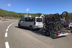 Etna: Halvdagsutflykt med mountainbike på Etna