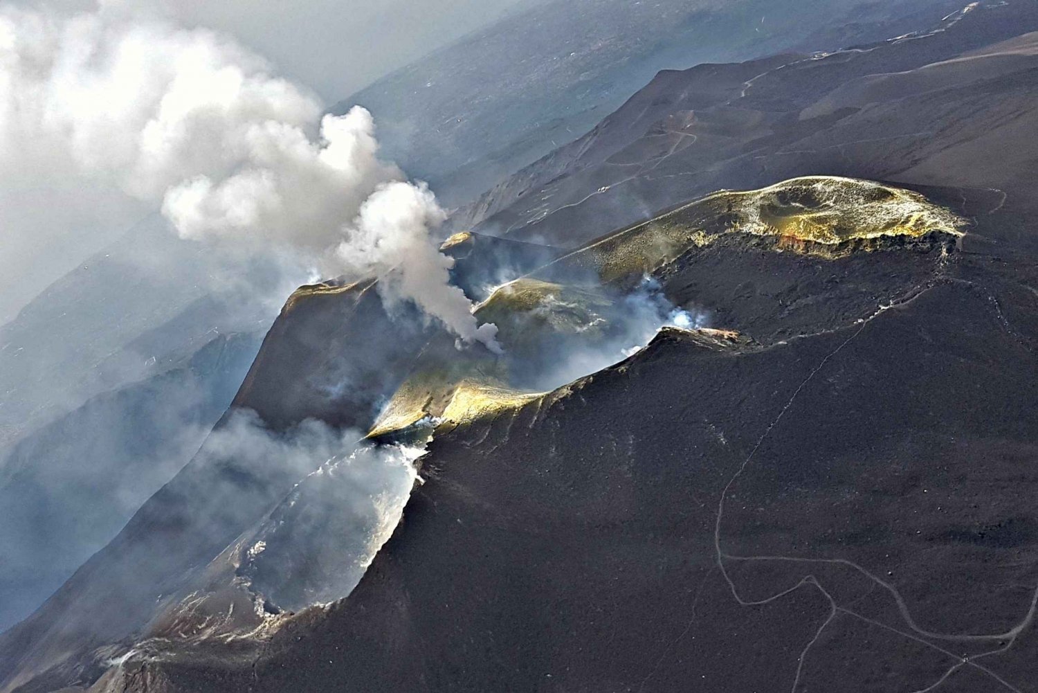 Etna pohjoinen: Huipun kraatterit - Vaellus