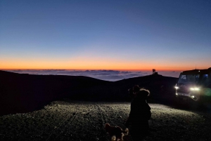 Etna North Sunset: Summit area & Craters of 2002