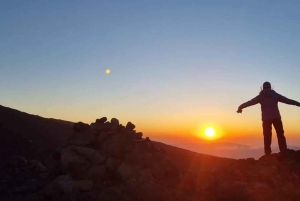 Etna Noord Zonsondergang: Topgebied & Kraters van 2002
