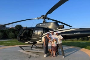 Etna: Privat helikoptertur (afhentning på hotellet muligt)