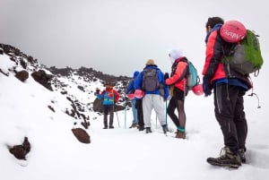 Etna Sud: Trekking invernale ad alta quota con una guida alpina