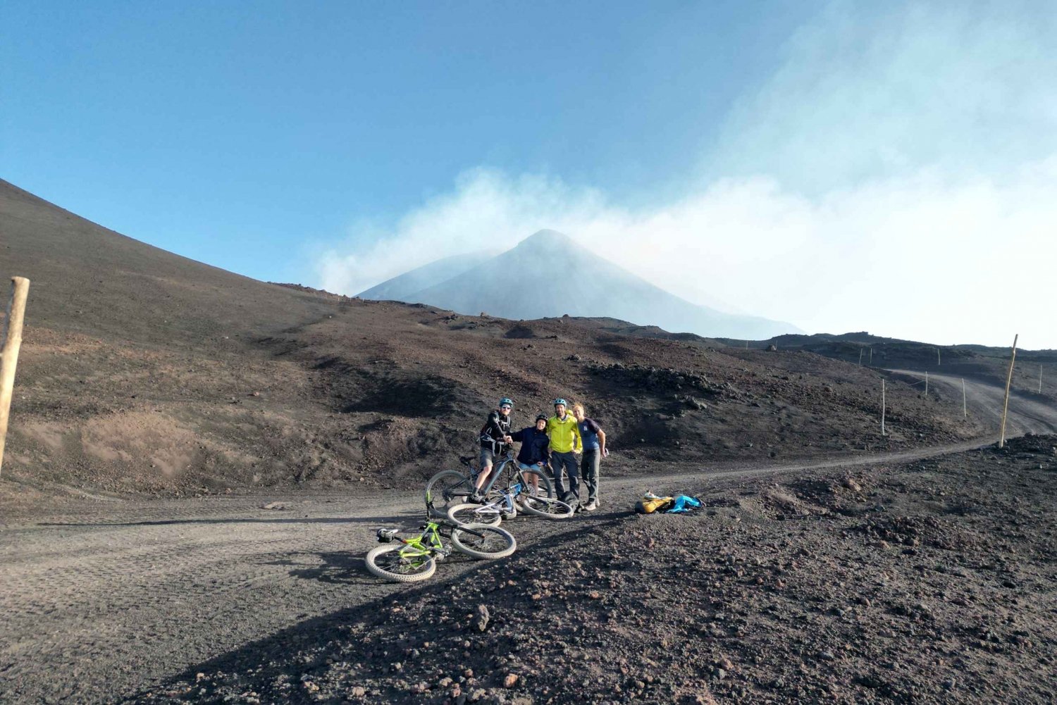 Etna-vuoren huippu E-Bike