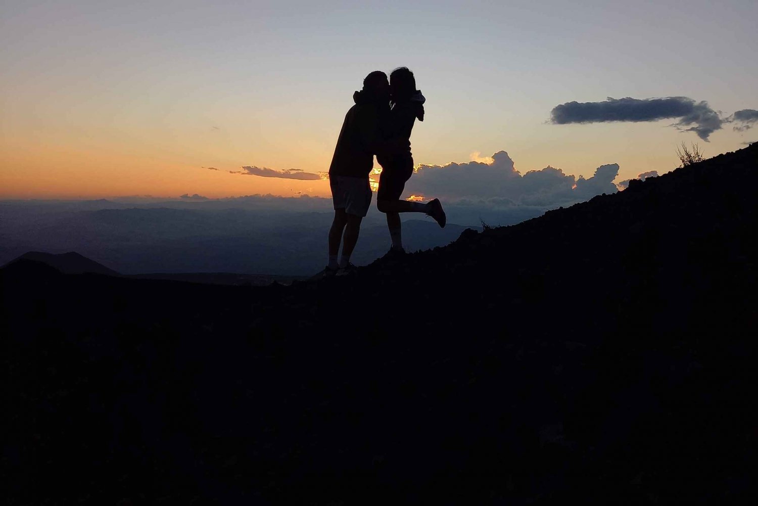 ETNA SOLNEDGANG: GUIDET TUR I ETNA MED AFHENTNING FRA CATANIA