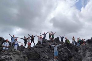 Etna trekking at 3000 meters with cable car, guide, and bookable taxi service