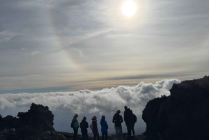 Etna trekking at 3000 meters with cable car, guide, and bookable taxi service