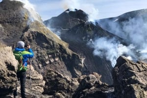 Etna: Vandring till toppkraterna på 3340 meter