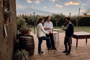 Etna Urban Winery, viinitarhakävely ja auringonlaskun maistajaisillallinen